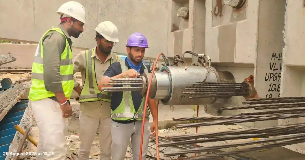 Post-tensioning & pre-tensioning witnessing